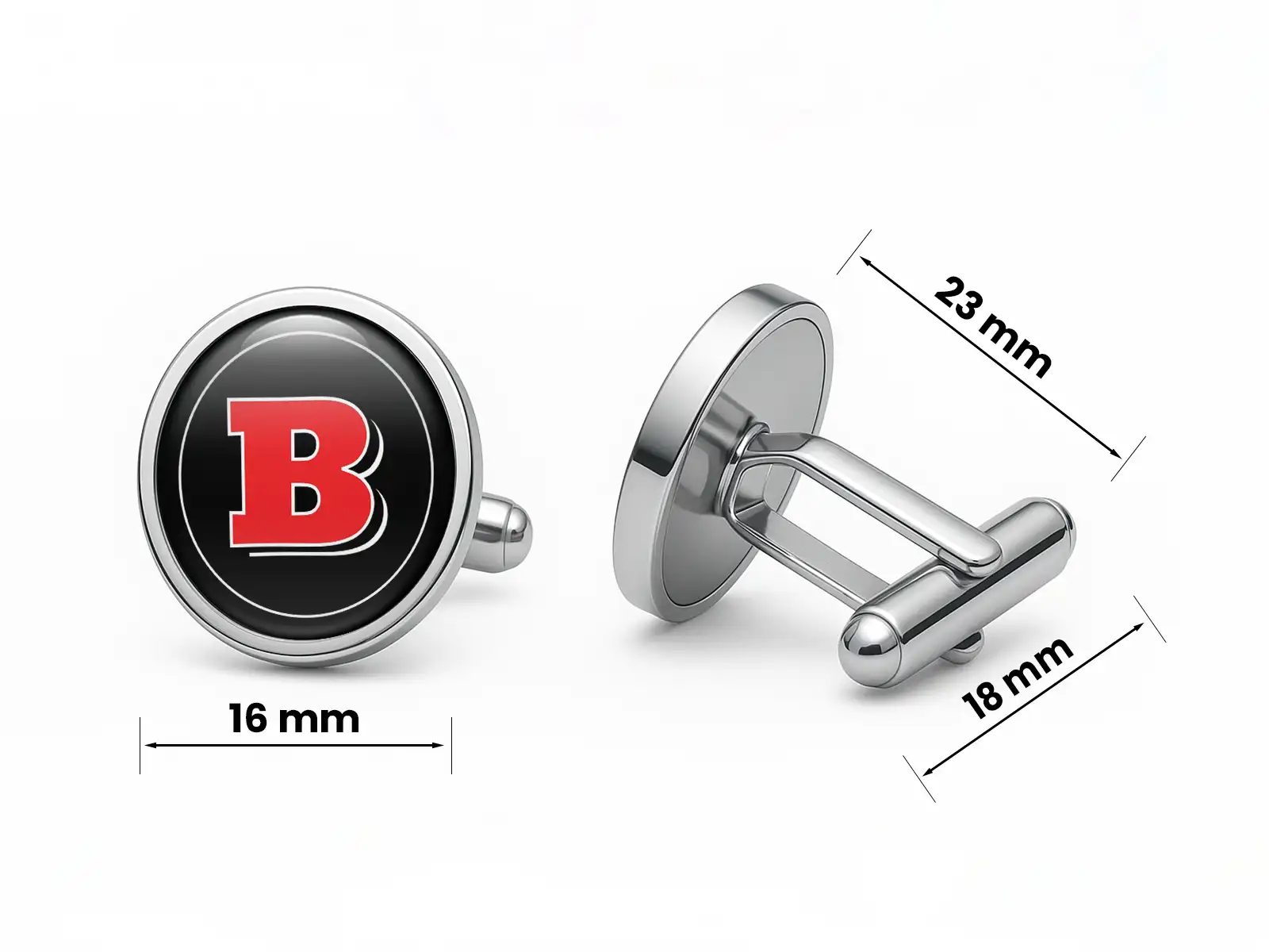 Brabus Cufflinks For Men Sturdy Premium Drift Unique Stylish